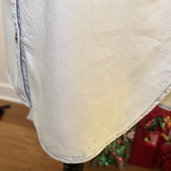 Harper Sky Blue Sleeveless Mini Dress - Picture 3 of 5